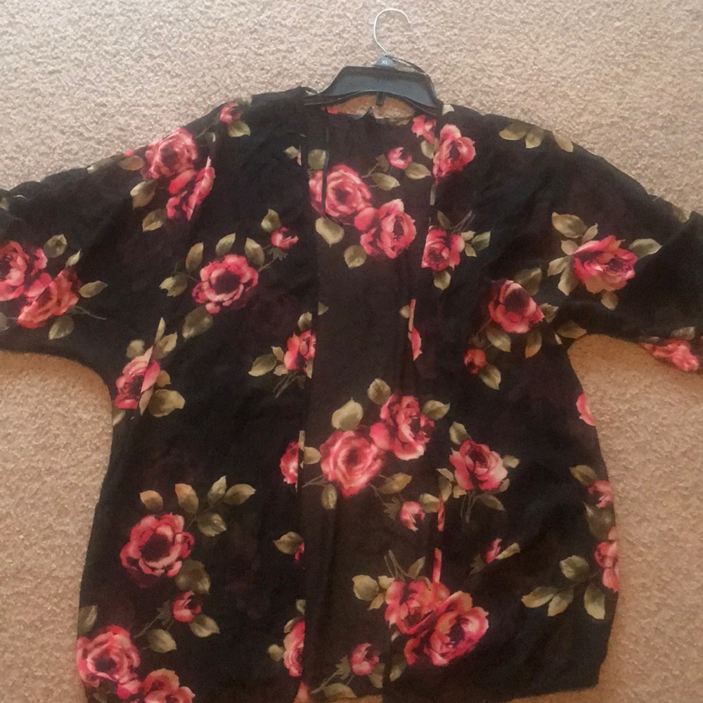 Sheer kimono